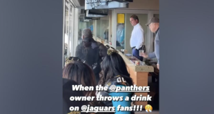 Carolina Panthers Owner David Tepper Fined $300,000 After Being Caught on Camera Tossing Drink on Jaguar Fans [Video]